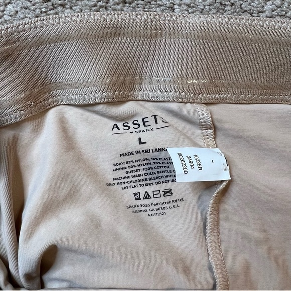 Spanx Assets Shaping Panty Brief Sz Large High Waist - Picture 7 of 7